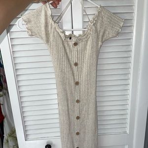 tight fit midi dress